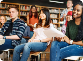 students in lecture